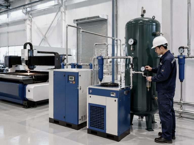泉山区激光切割专用空压机系统